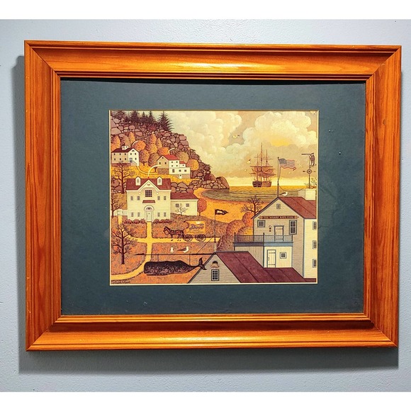 Charles Wysocki "The Wharfs Rat Club" New Picture - Picture 4 of 4